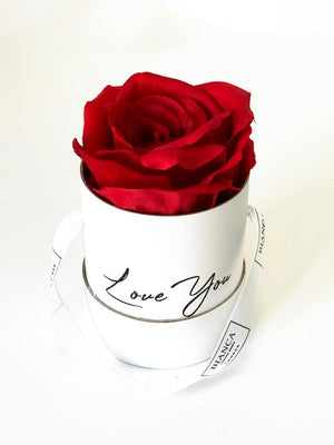 Open image in slideshow, Single Rose Box
